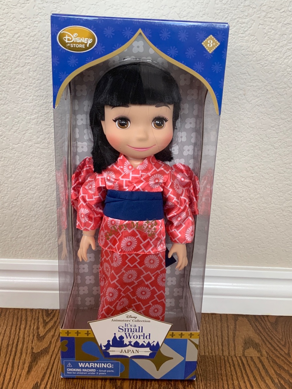Disney Japan It’s a Small World Animator’s Collection Singing Doll New in Box